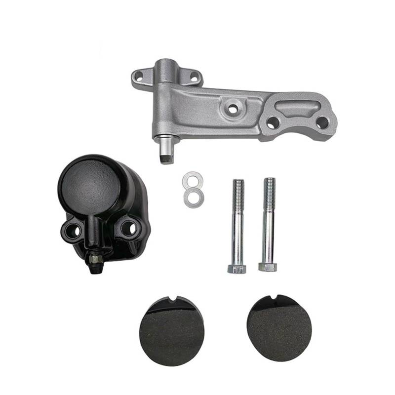 JUANZD Bremssattelhalter vorn mit Belag passend for CB350F CB350G CB 360 360G 360T CB400F CB450 CB500 CB500T CB 550 550F 550K von JUANZD