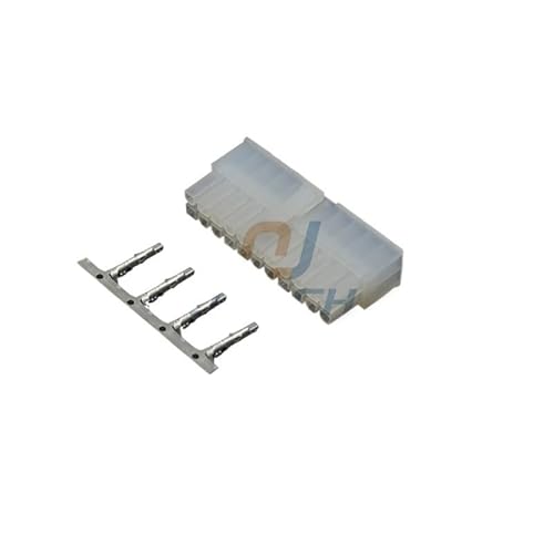 JUANZD Kfz-Kabelstecker 5557 Sets Kits 2P 4P 6P 8P 10P 12P 14P 16P 18P 20P 22P 24P 4,2 mm Buchse(5557-22R,10 sets) von JUANZD