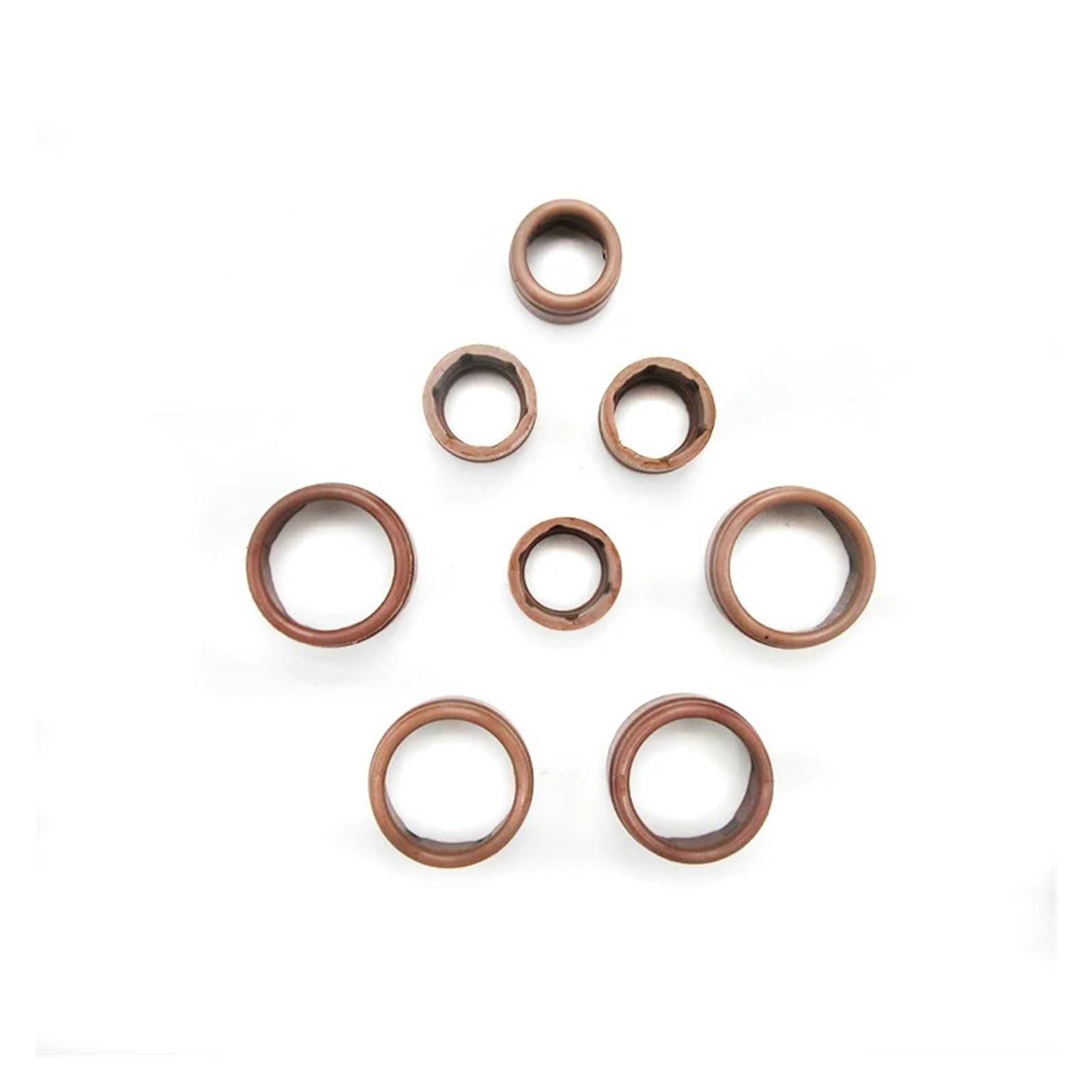 JUANZD Klimaanlagen-Dichtungssatz, O-Ring-Dichtung, Kompressor-Dichtung, 10,6 mm, 17 mm, for Clio Kangoo Master Megan RS 7701208148 A/C-Dichtung von JUANZD