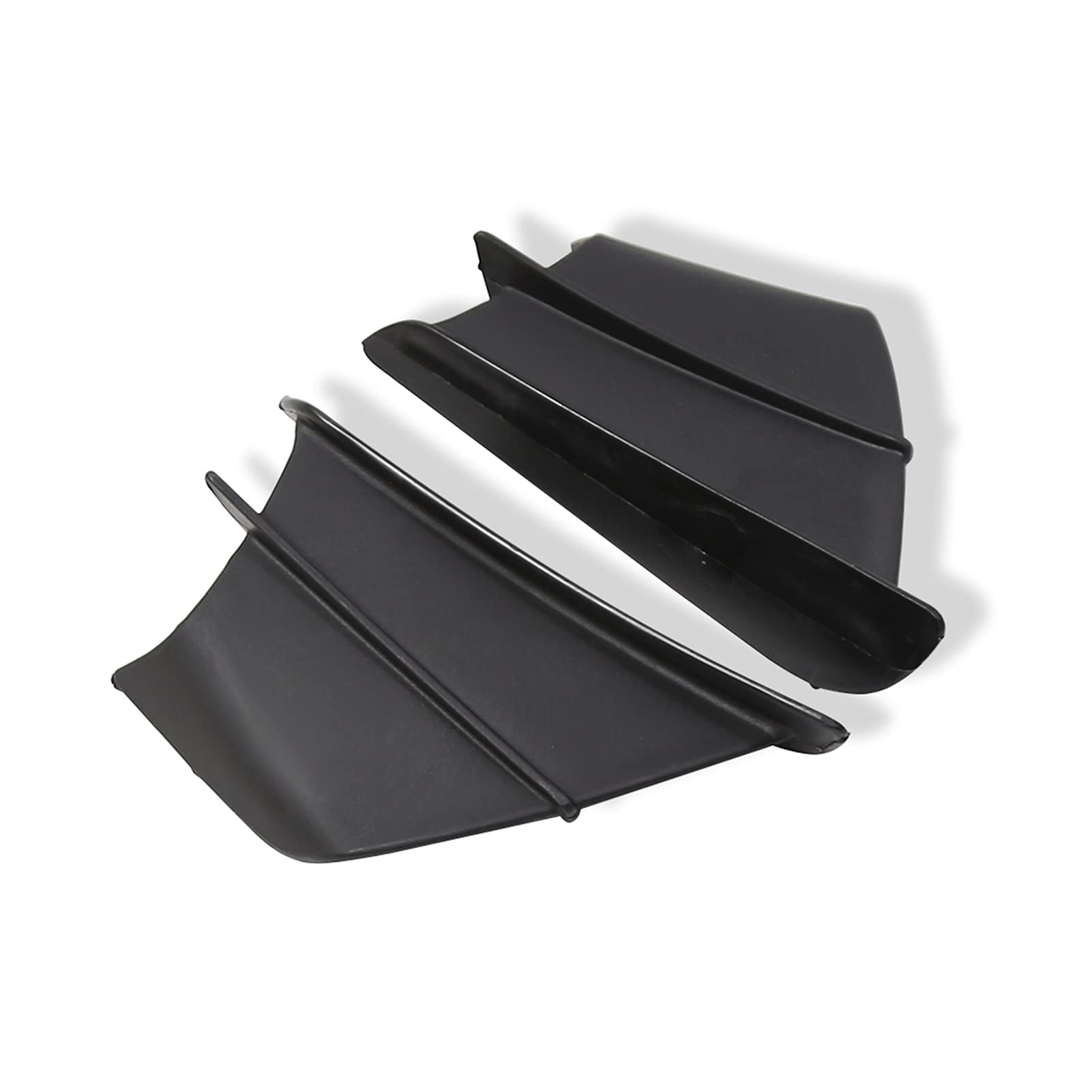 JUANZD Motorcycle Winglet Aerodynamic Wing Kit Spoiler Compatible with CBR650R CBR650F CBR500R CBR1000RR BWS RS Jog Joe GP(Svart) von JUANZD