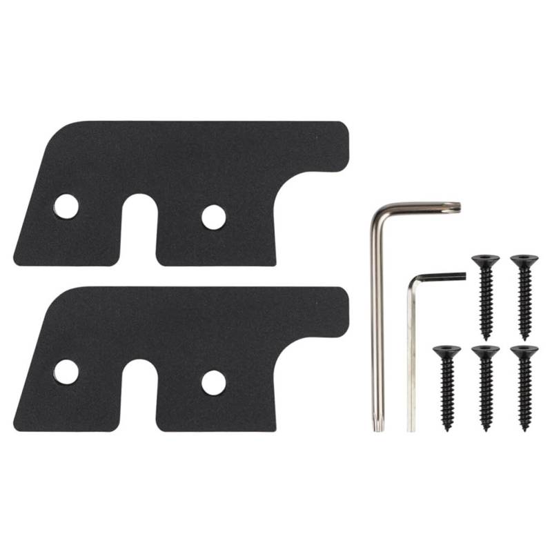 JUCHRZEY Sonnenblenden-Clips, Ersatz, robuste Sonnenblenden-Clips aus Aluminiumlegierung, kompatibel mit JK 18 Gladiator JT 20–23 von JUCHRZEY