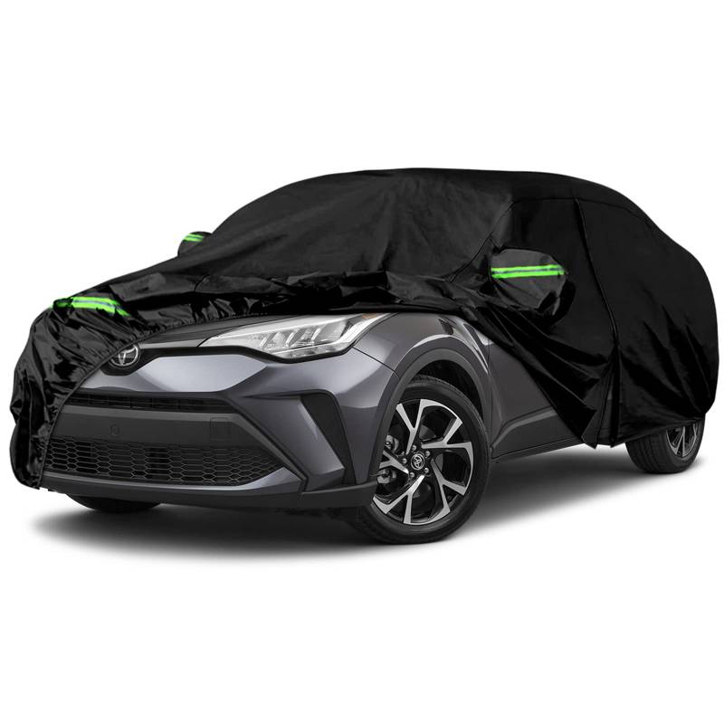 Autoabdeckung Wasserdicht Ersatz für Toyota C-HR 2016-2023 2024, Vollgarage Autoplane Auto Abdeckplane Outdoor Abdeckung Staubdicht UV-Schutz Schneeschutz Sonnenschutz von JUDANNA