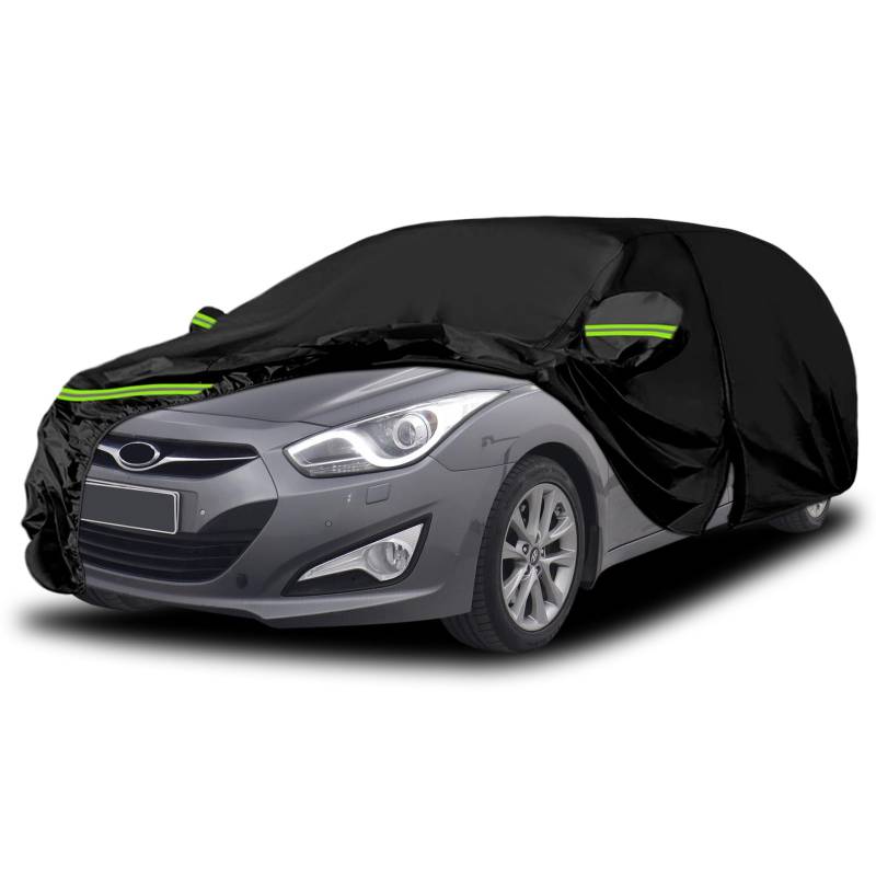 Autoabdeckung Wasserdicht Ersatz für Hyundai I40 5-Door Wagon 2011-2019, Vollgarage Autoplane Outdoor, Auto Ganzgarage Abdeckplane Winter Sommer Allwetter Abdeckung für Regen Sonne Staub Schnee Schutz von JUDANNA