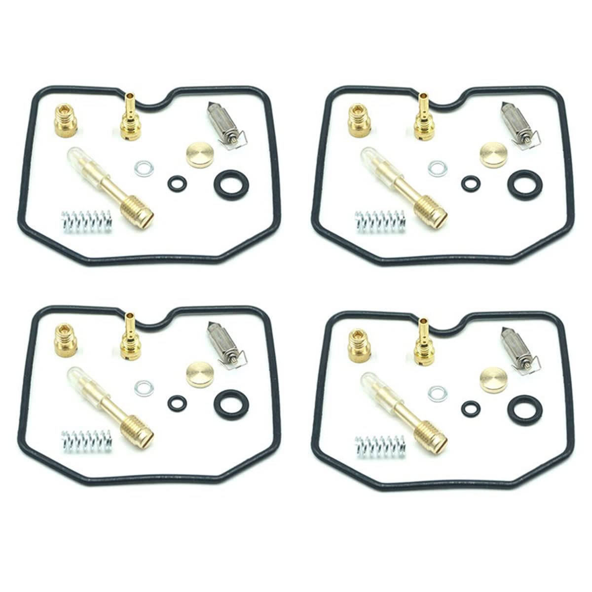 JUIYU Vergaser-Kit for 650 GSF650 GSF650S GSF 2005 2006 Vergaserreparatur -Kit -Schwimmer -Float -Ventile Teile Vergaser (Color : 4 Repair Kits) von JUIYU