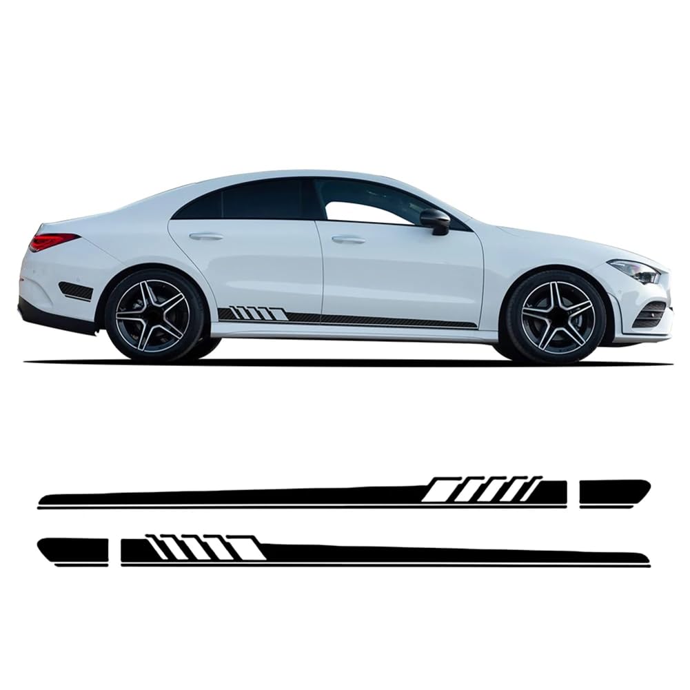 Car Door Side Skirt Stripe Sticker Edition 1 Decal, for M=ercedes B=ENZ CLA Class CLA45 CLA35 AMG C117 X117 W117 C118 X118 CLA250 von JUJINGUSA