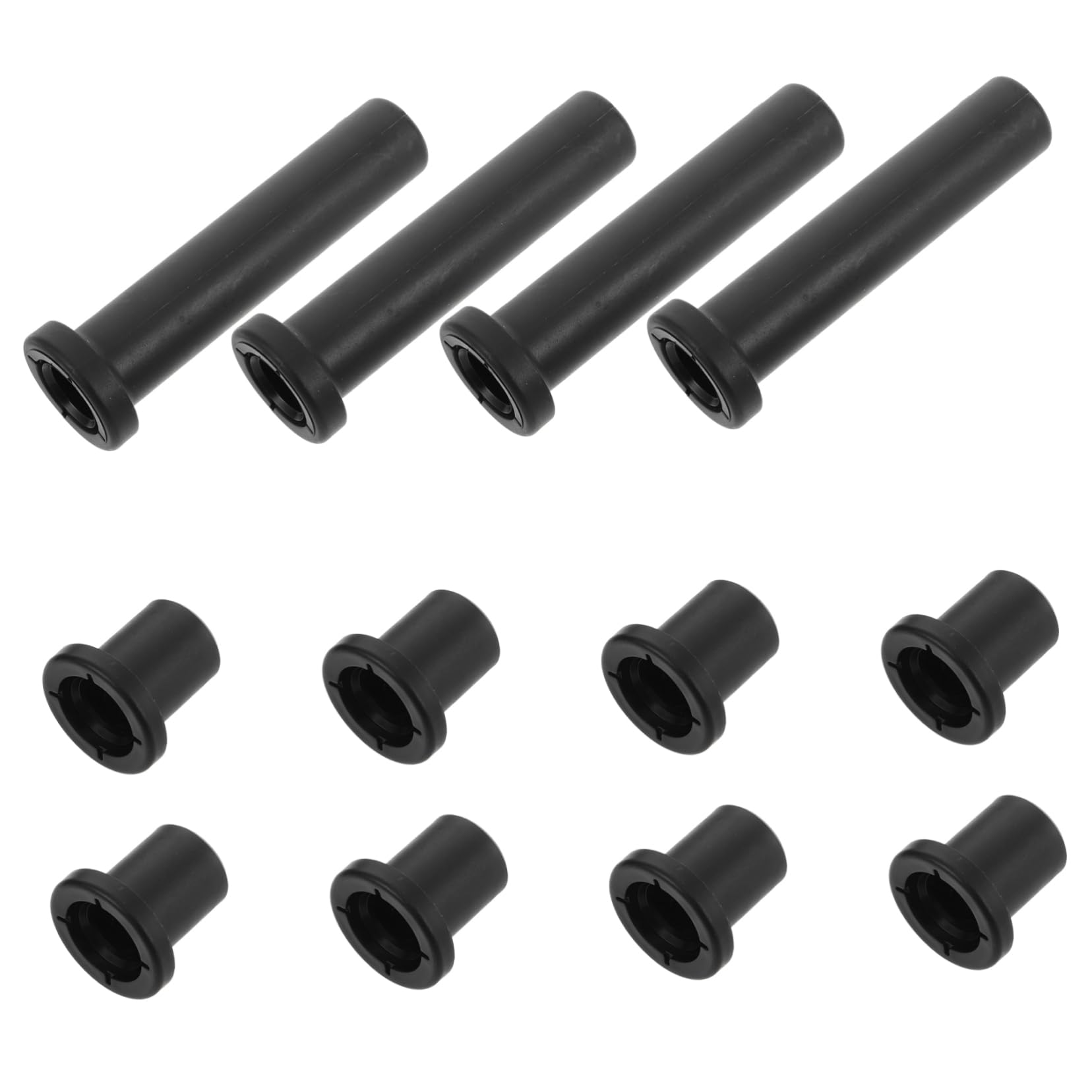 JUMPLAWN 12st Schwingenbuchse Besteck Gürtel Sticken Liner Stecker Netz Fänger Kragen Der Draht Tülle Sieb Bausatz Beschichtung Stopper Bund Gestell Einstellbar Schrauben Plastik Black von JUMPLAWN