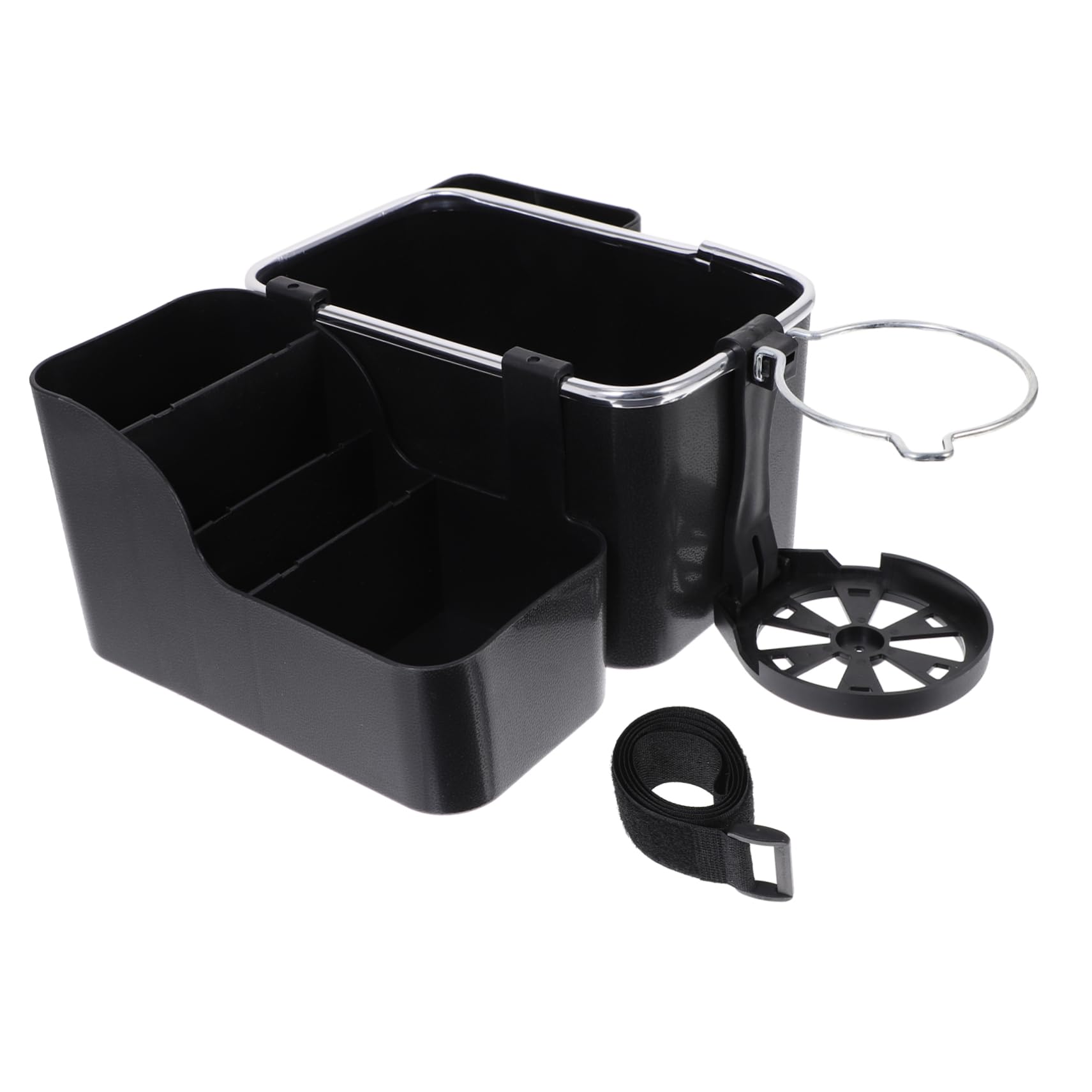 JUMPLAWN Zentraler Armlehnen Organizer Auto Aufbewahrungsbox Multifunktionale Speicherbox Mit Becherhalter Für Fahrzeugzubehör Praktisches Design Für Zentralkonsole von JUMPLAWN