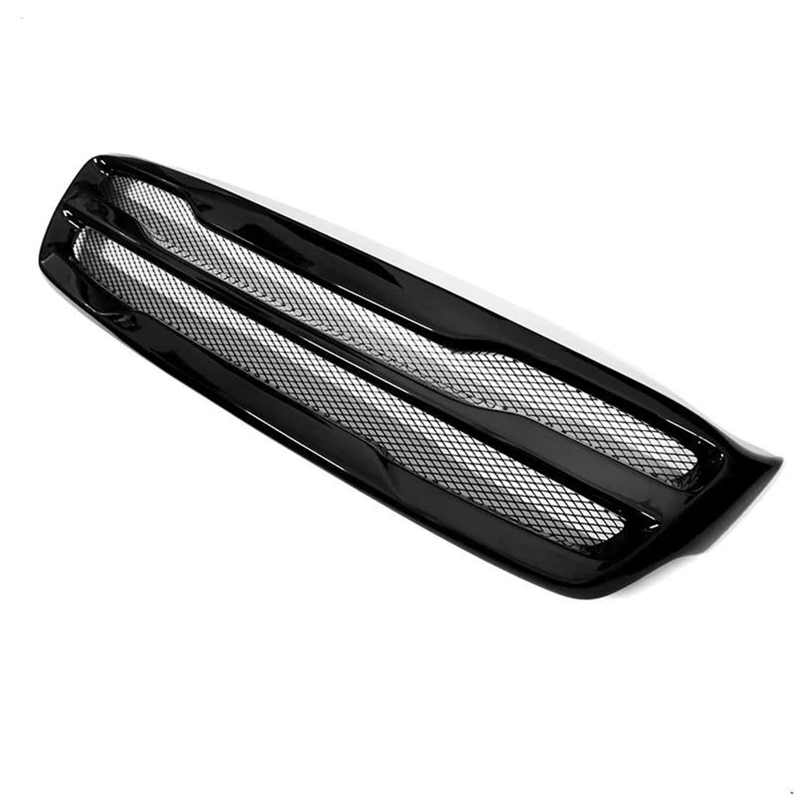 JUNOOS Für KIA Für Sorento 2015 2016 2017 Renngrill Frontstoßstangengrill Glänzender Schwarzer Maschen-Dekorstreifen Front Kühlergrille(Glossy Black) von JUNOOS