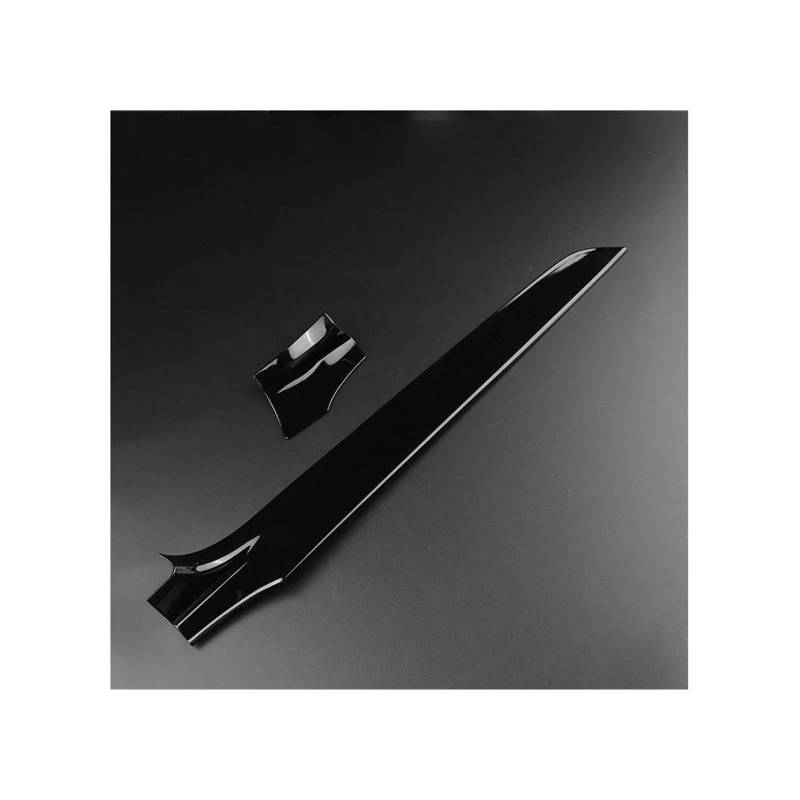 JUNOOS Mittelkonsolen-Armaturenbrett-Trim-Abdeckung Für Mercedes Für Benz C-Klasse W205 C180 C200 GLC X253 2015–2021 Auto Zubehör (Color : Schwarz) von JUNOOS