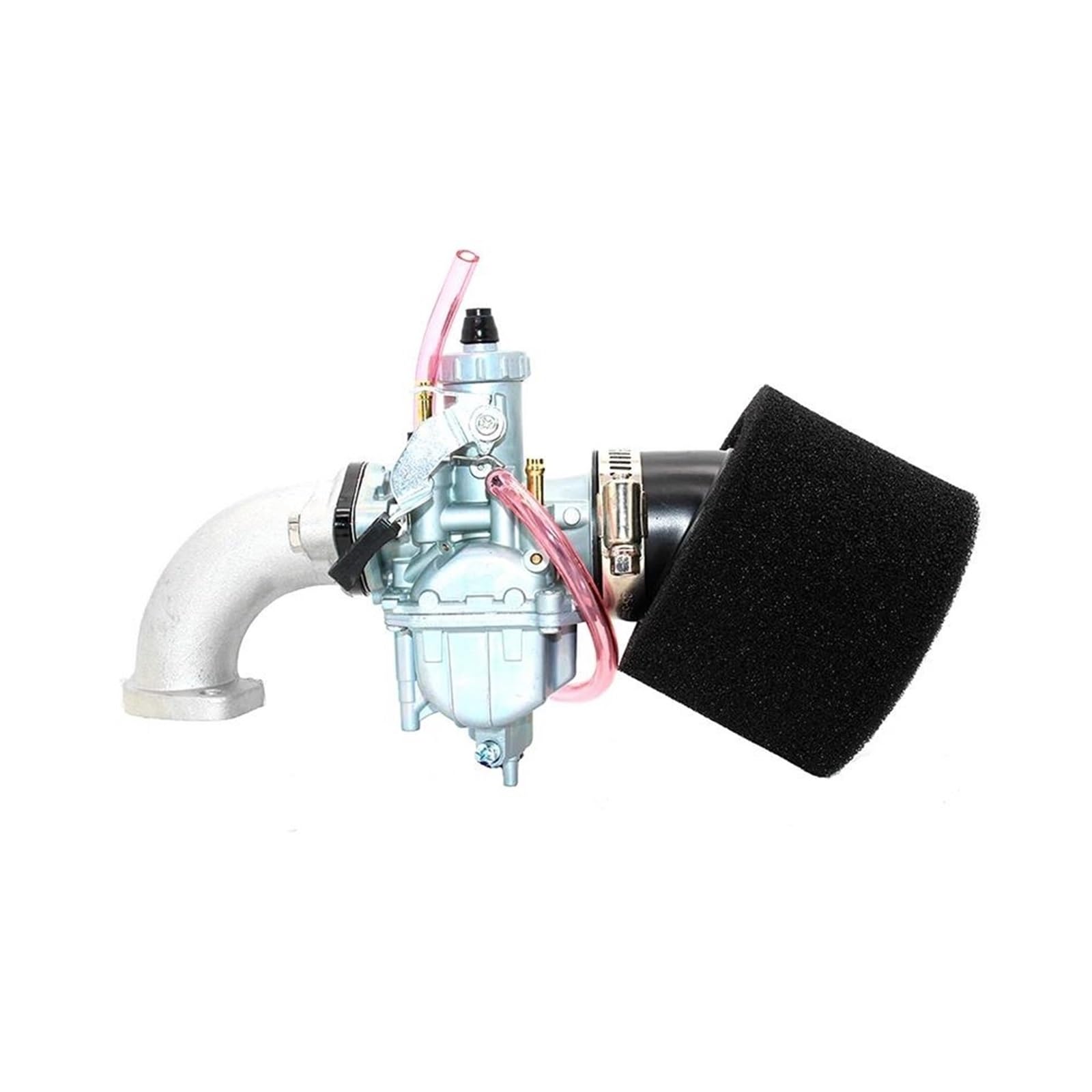 Vergaser Kit Dirtbike Für Pitbike VM22 Vergaser 38 Mm Luftfilter 56-2 Ansaugkrümmer Für Mikuni 125 140cc Horizontalen Motor PZ26 26 Mm 125cc Motor Vergaser(Style3) von JUNOOS