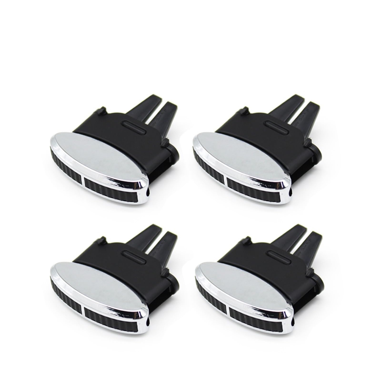 JUNPIY 1/2/4/6 STÜCKE Auto Vorne Hinten Air Vent AC Vent Slider Tab Clips, for Maserati, Quattroporte GranCabrio GranTurismo 225787,225787-C Entlüftungsauslassclip(4PCS) von JUNPIY