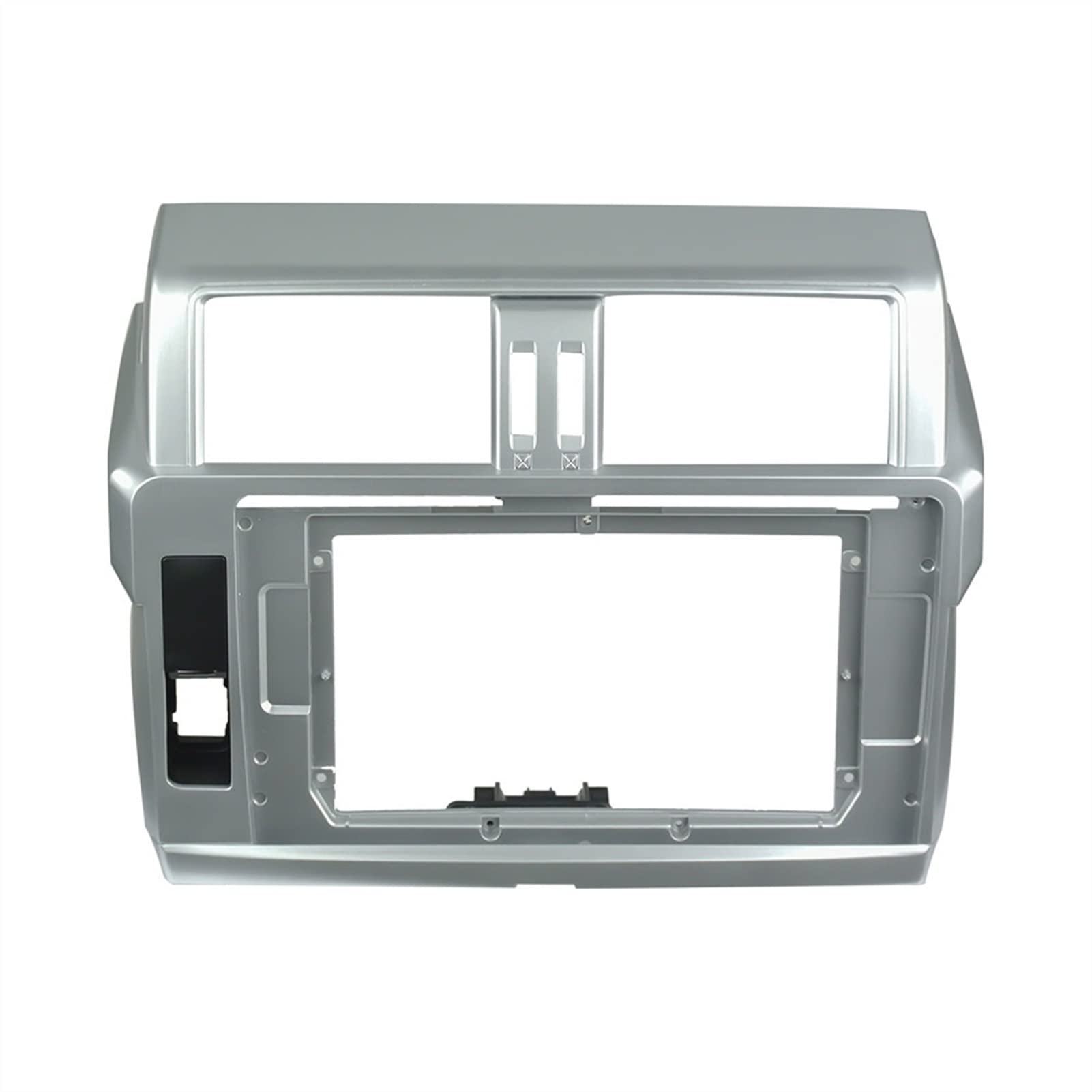 JUNPIY 10,1-Zoll-2-DIN-Autoblende, for Toyota, Prado 2014-2018, Einbaublende, Doppel-DIN-CD-DVD-Rahmen, Armaturenbrett-Installation Stereo-Panel-Rahmen(Only Frame) von JUNPIY