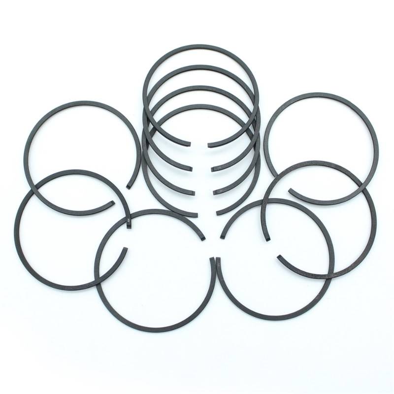 JUNPIY 10 PCS Legierung 45mm 1E45 STD Kolbenring Tiger, for, ET650 ET950 TG950 Benzingenerator 600W 850W Ersatz Kettensägen-Kolbenring von JUNPIY