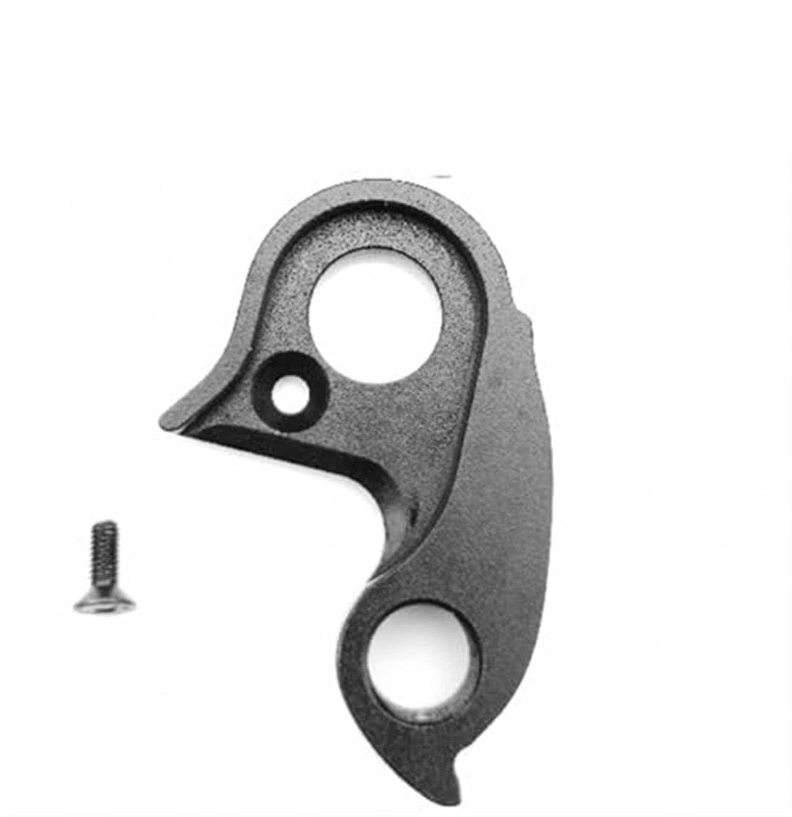 JUNPIY 1PC Fahrradteile Mech Dropout, for Norco, Optic A7 A9 C7, for Range, Sight Revolver Schaltwerk Rd Hanger Gravel Carbon Fahrradrahmen Kleiderbügel für Fahrradheckhaken(BLACK 1PC IN M4x8mm Screw) von JUNPIY