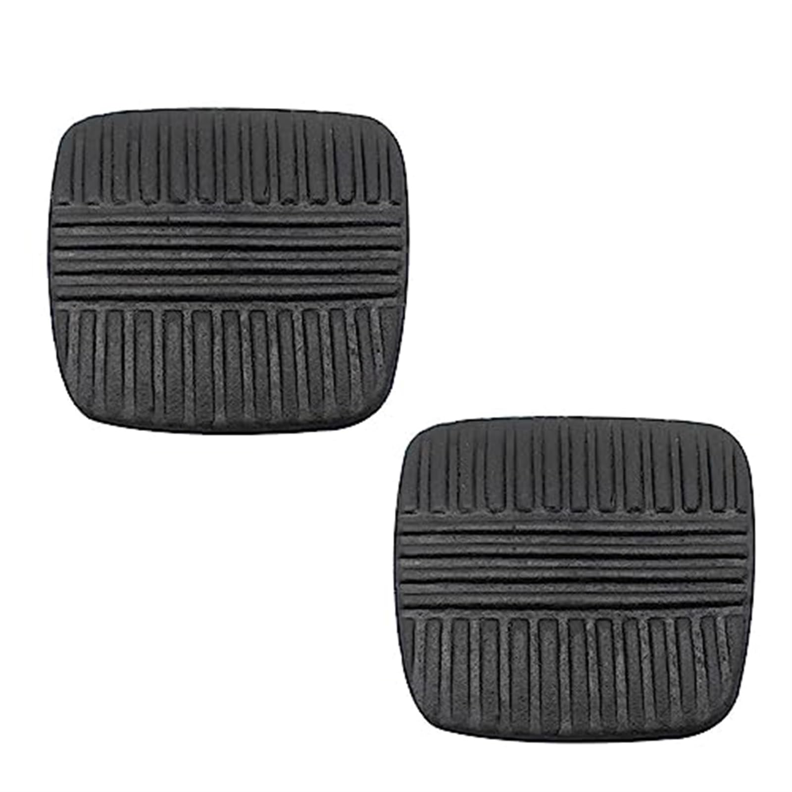 JUNPIY 2X Bremse Kupplung Pedal Gummi Pads Abdeckung Kit Set, for Nissan, Patrol MQ MK GQ Bremspedalabdeckungen von JUNPIY