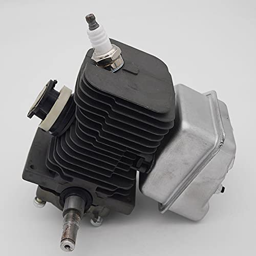 JUNPIY 38mm 37mm Motor Zylinder Kolben Kurbelwelle Schalldämpfer Gas Kettensäge Ersatzteile, for STIHL, MS180 MS170 MS 017 018 170 180 Zylinderkolben(MS170 37mm) von JUNPIY