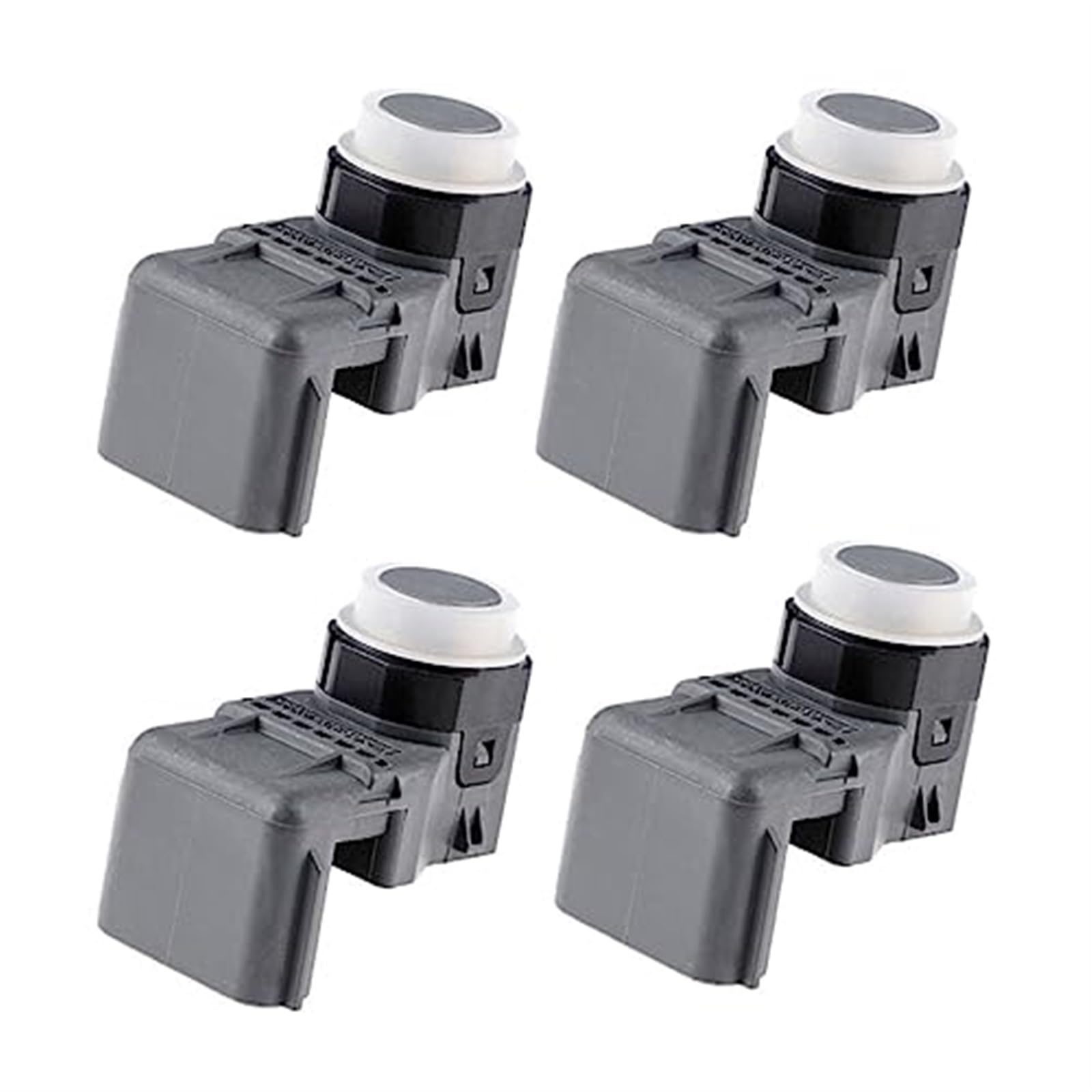 JUNPIY 4 PCS Parkdistanz-PDC-Sensor, for Hyundai, for Kia, 96890C5500 PDC-Einparkhilfesensor(Silver) von JUNPIY