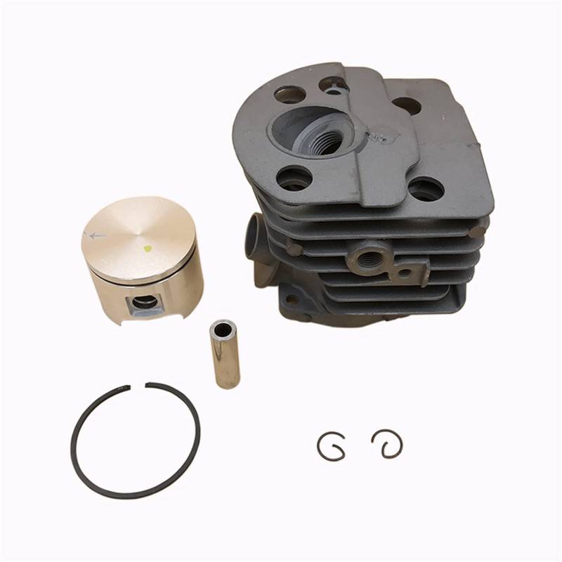 JUNPIY 46 mm 45 mm Motorzylinder-Kolbenring-Kit, for Husqvarna, 51 55, for Rancher, Kettensägen-Motorteile 503 60 91 71 Zylinderkolben(HUS55 46mm) von JUNPIY