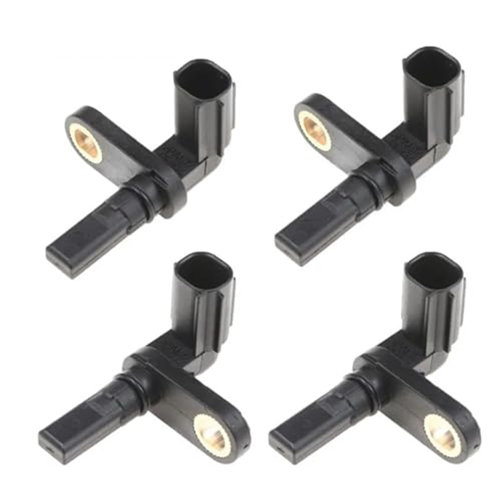 JUNPIY 4PCS ABS Wheel Speed Sensor Front&Rear 07-17, for Toyota, for Tundra, 4.0L 4.6 4.7 5.7L 89542-0C020 89543-0C020 895420C020 895430C020 ABS-Sensor Radgeschwindigkeit von JUNPIY