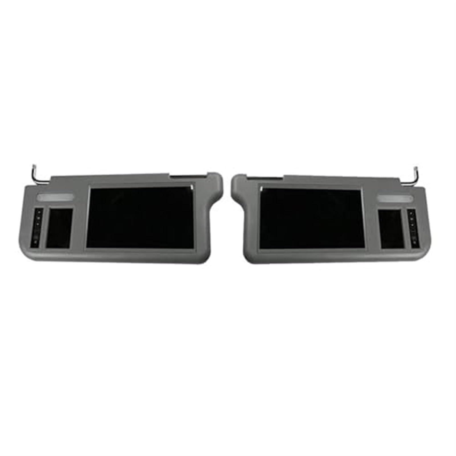 JUNPIY 7-Zoll-Auto-Sonnenblende, Innenrückspiegel, Bildschirm, LCD-Monitor, DVD, VCD, GPS, TV-Player, Rückfahrkamera, Sonnenblende Auto-Frontsonnenblende von JUNPIY