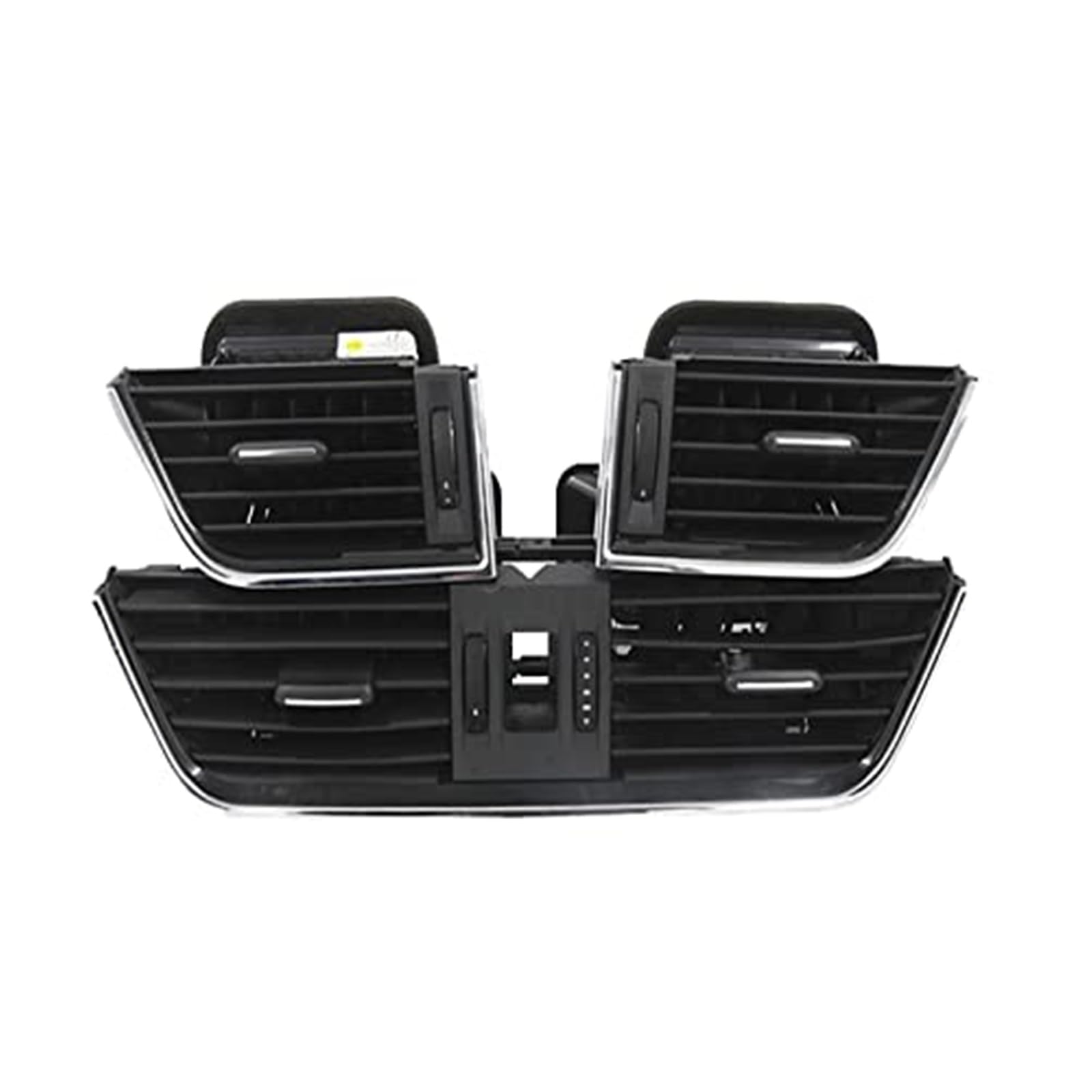 JUNPIY A/C-Auslass Armaturenbrett Air Vent Grill Abdeckung Trim, for Skoda, for Octavia, 3 MK3 A7 2013-2020 5E0819702 5E0820951 5E0819203 5E0819701 Auto-Lüftungsgitter(Black 1 Set) von JUNPIY