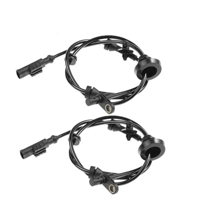 JUNPIY ABS-Raddrehzahlsensor vorn Links und vorne rechts, for Kia, TN031-47635 TN03147635 ABS-Sensor Radgeschwindigkeit(Black A Pair) von JUNPIY