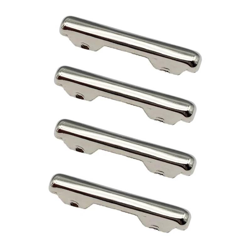 JUNPIY Auto AC Vent Klimaanlage Outlet Tab Clip Chrom Reparatursatz plattierte Zierleiste, for Ford, for Focus, 2012 2013 2014 Entlüftungsauslassclip(4pcs) von JUNPIY