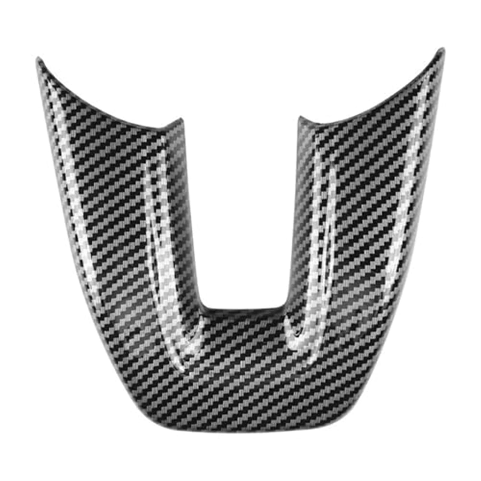 JUNPIY Auto Carbon Fiber V-Stil Lenkradverkleidung Zierrahmen Aufkleber, for Vezel, HR-V HRV 2021 2022 Auto-Lenkradverkleidung von JUNPIY