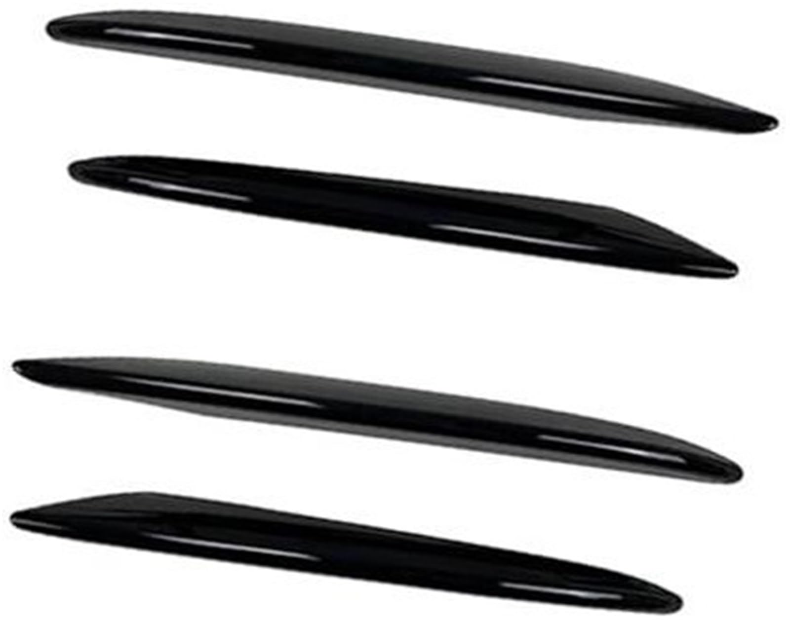 JUNPIY Auto-Frontspoiler, 1 Paar Frontstoßstangen-Lippensplitter-Spoiler, Auto-Frontstoßstangen-Lippensplitter-Nebelscheinwerferverkleidung, for Mercedes-Benz, for E-Klasse, for W213 Frontsplitter-Spo von JUNPIY