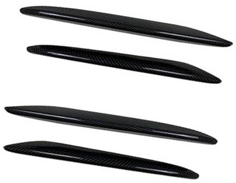 JUNPIY Auto-Frontspoiler, 1 Paar Frontstoßstangen-Lippensplitter-Spoiler, Auto-Frontstoßstangen-Lippensplitter-Nebelscheinwerferverkleidung, for Mercedes-Benz, for E-Klasse, for W213 Frontsplitter-Spo von JUNPIY