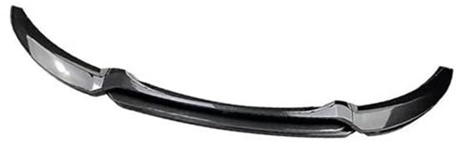 JUNPIY Auto-Frontspoiler, Auto-Frontstoßstangen-Lippenkörper-Kit, Spoiler, Stoßstangen-Lippensplitter, Auto-Zubehör, for, for 1er, for E82 E88 2008–2013 Frontsplitter-Spoiler(Black Carbon Look) von JUNPIY