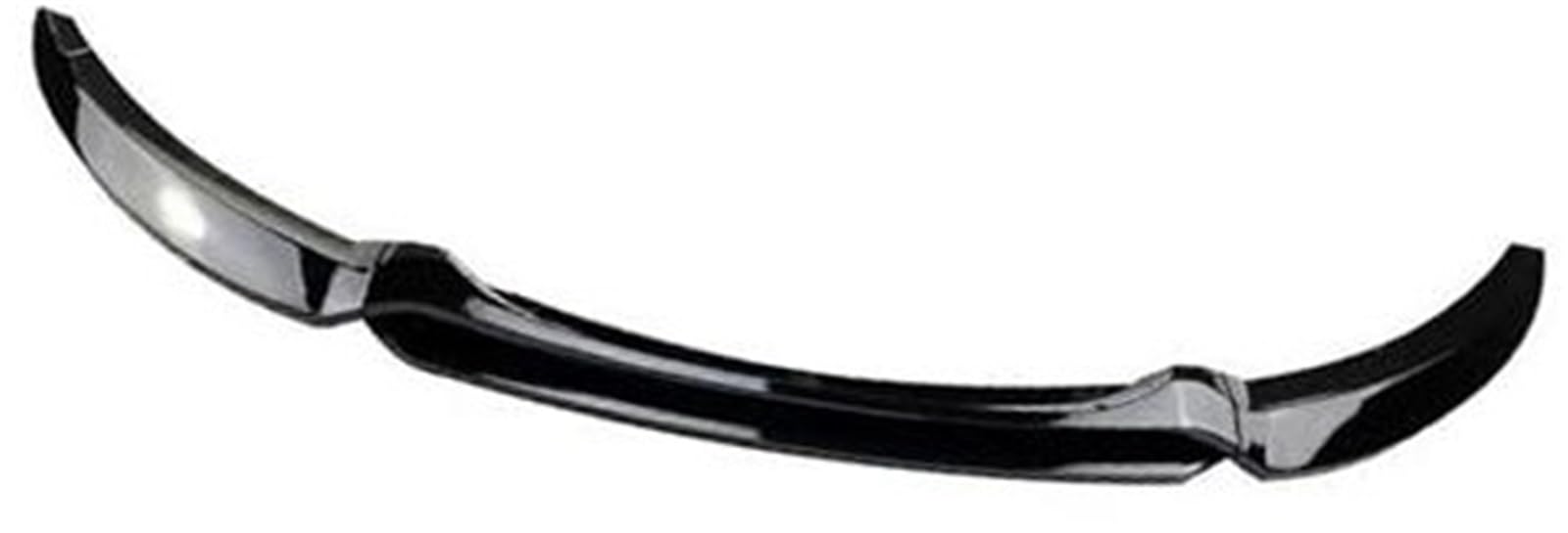 JUNPIY Auto-Frontspoiler, Auto-Frontstoßstangen-Lippenkörper-Kit, Spoiler, Stoßstangen-Lippensplitter, Auto-Zubehör, for, for 1er, for E82 E88 2008–2013 Frontsplitter-Spoiler(Black Gloss Black) von JUNPIY