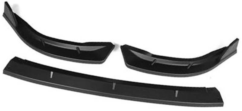 JUNPIY Auto-Frontspoiler, for Civic, for 8. Generation 2006 2007 2008 2009 2010 2011, Auto-Frontstoßstangen-Lippenkörper-Kit, Spoiler, Stoßstangen-Lippensplitter Frontsplitter-Spoiler(BLACK Matte Blac von JUNPIY