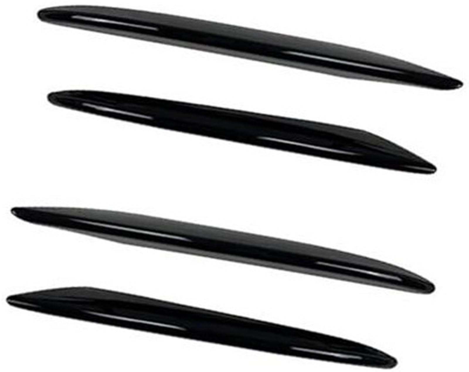 JUNPIY Auto-Frontspoiler, for Mercedes-Benz, for E-Klasse, for W213, 1 Paar Frontstoßstangen-Lippensplitter-Spoiler, Auto-Frontstoßstangen-Lippensplitter-Nebelscheinwerferverkleidung Frontsplitter-Spo von JUNPIY