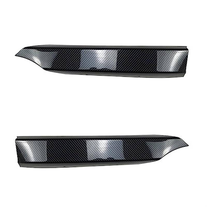 JUNPIY Auto Frontstoßstange Lippenwinkel Diffusor Splitter Spoilerschutz, for, 1er E82 E88 2008 2009 2010 2011 2012 2013 M-Tech Frontspoiler Frontsplitter-Spoiler(Black Carbon) von JUNPIY