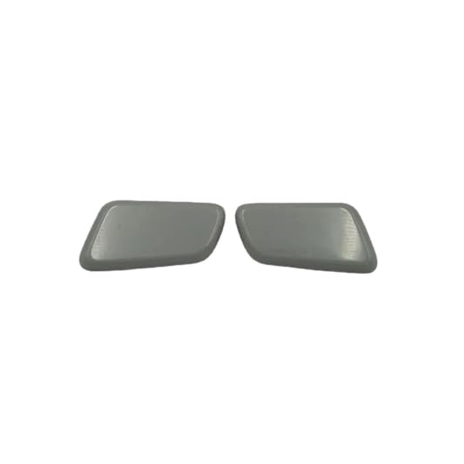 JUNPIY Auto Frontstoßstange Scheinwerferwaschkappe, for Mitsubishi, ASX 2016-2018 Jet Cover Scheinwerfer Sprühdüse Scheinwerferwaschdüse Abdeckkappe Scheinwerferdüsenabdeckung(Black 1 Pair L and R) von JUNPIY