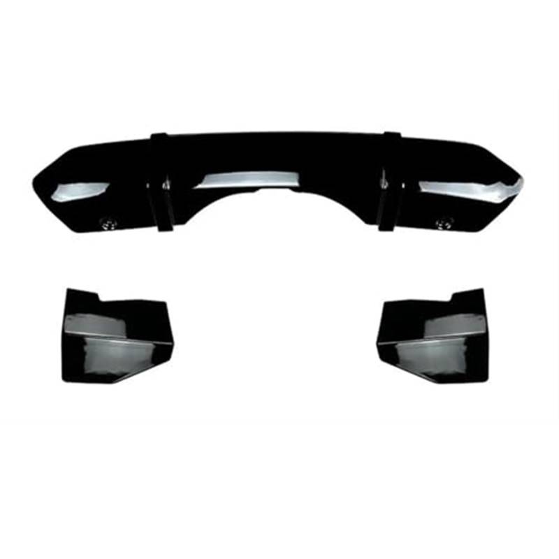 JUNPIY Auto Heckspoiler Autozubehör Heckspoilerlippe Diffusor Spoiler Splitter Schutz Hecklippe Spoilerecke, for, for X5 F15 2014-2018 Auto Heckspoiler(Gloss Black) von JUNPIY