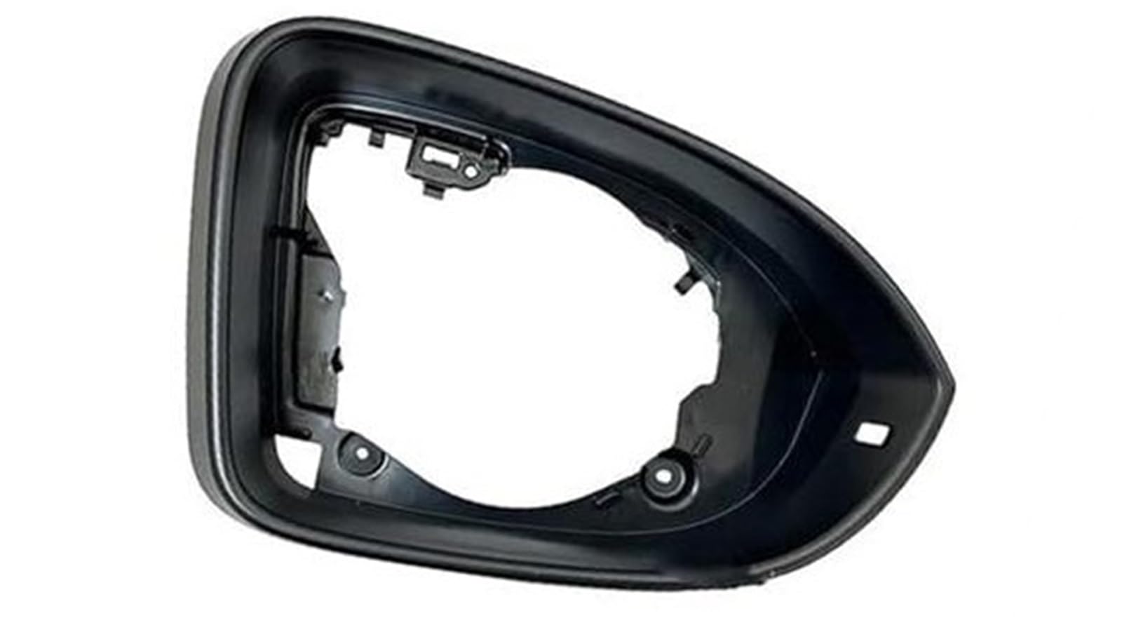 JUNPIY Auto-Rückspiegelkappe, for VW, for Golf, 8 MK8 2020–2022, Auto-Seitenspiegel-Rahmenhalter, Rückspiegelschalen-Gehäuserahmen Seitenspiegelrahmen(Black Right) von JUNPIY