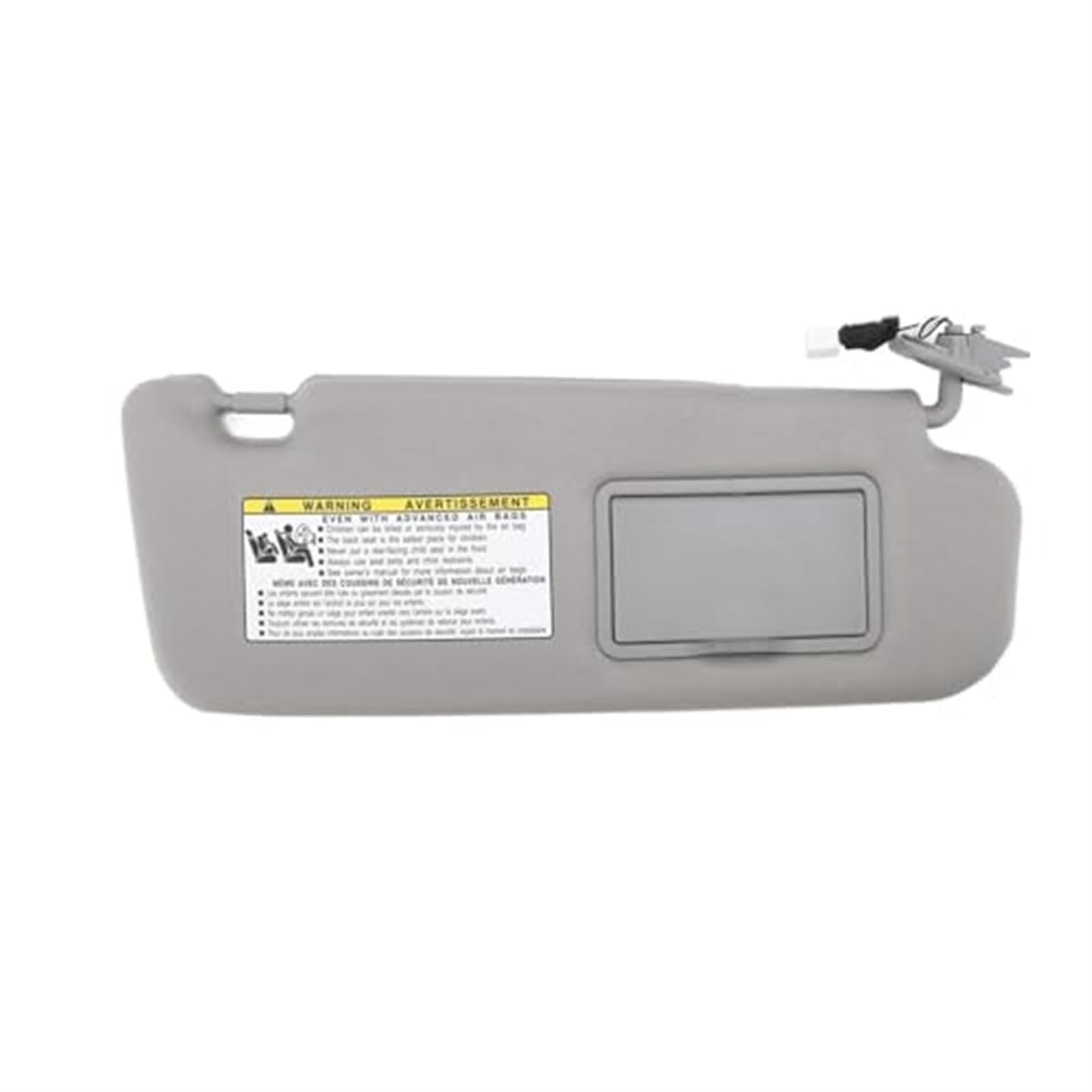 JUNPIY Auto-Seiten-Sonnenblende, Sonnenblende mit Spiegel, Sonnenblende, grau, UV-blockierend, 852013k010qd, Ersatz, for Hyundai, for Sonata 2006–2008 Auto-Frontsonnenblende(Grey Right) von JUNPIY