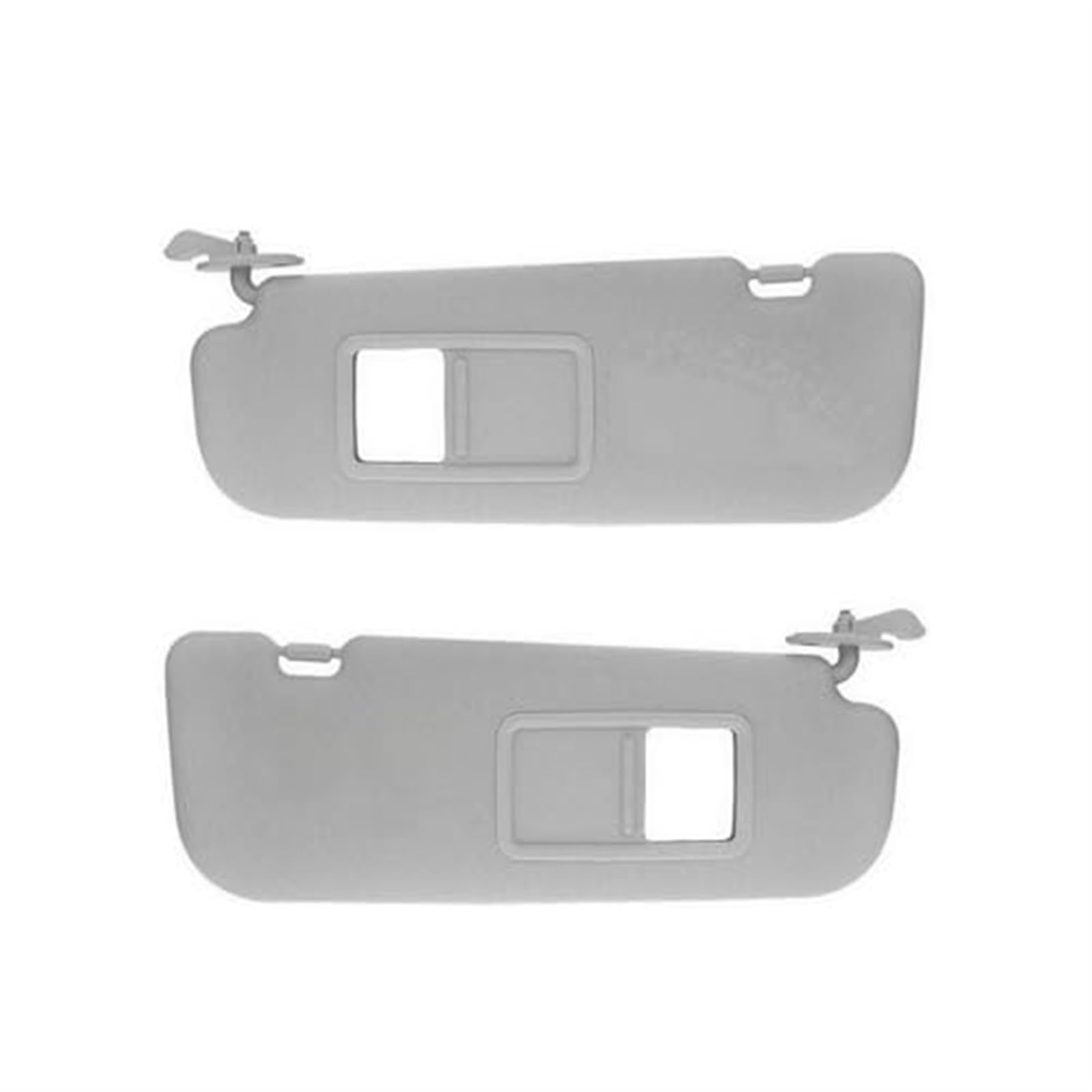 JUNPIY Auto-Sonnenblende auf der Beifahrerseite mit Spiegel, Auto-Innen-Sonnenschutz, grau, 852103X000TX, Ersatz, for Hyundai, for Elantra, 2011–2015 Auto-Frontsonnenblende(Grey Left and Right) von JUNPIY