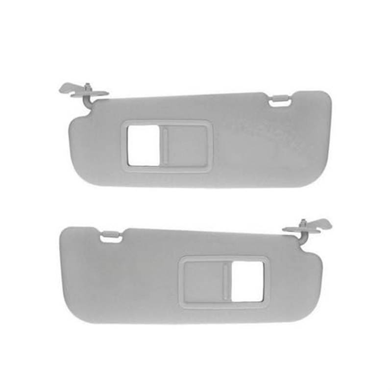 JUNPIY Auto-Sonnenblende auf der Beifahrerseite mit Spiegel, Auto-Innen-Sonnenschutz, grau, 852103X000TX, Ersatz, for Hyundai, for Elantra, 2011–2015 Auto-Frontsonnenblende(Grey Left and Right) von JUNPIY