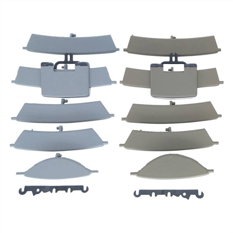 JUNPIY Auto vorne Links Mitte rechts Air Vent Outlet Tab Clip Reparatursatz, for Mercedes-Benz, ML GL Klasse W164 ML300 GL450 16483021549116 Entlüftungsauslassclip(Gray Middle) von JUNPIY