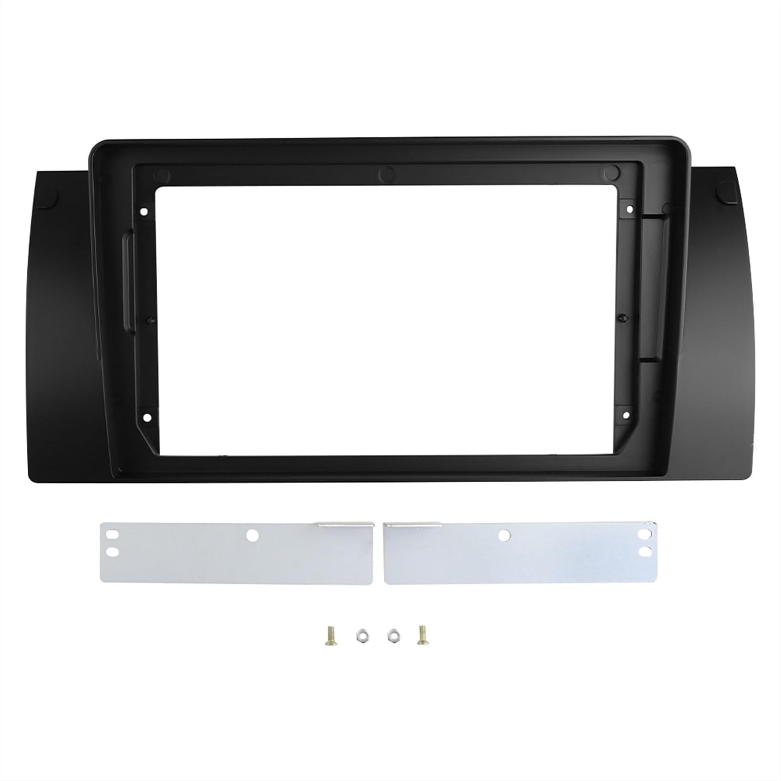 JUNPIY Autoradio-Rahmen, for, 5 E39 1995-2003 9-Zoll-Bildschirmblenden Stereo-DVD-Player Einbau-Surround-Panel Armaturenbrett-Umrüstsatz Stereo-Panel-Rahmen von JUNPIY