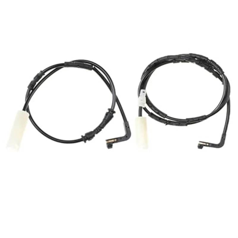 JUNPIY Bremsbelagverschleißsensor for vorne und hinten, for, 1er E81 E82 E87 E88 & 3er E90 E91 E92 E93 34356762252 34356762253 ABS-Sensor Radgeschwindigkeit(Black A Pair) von JUNPIY