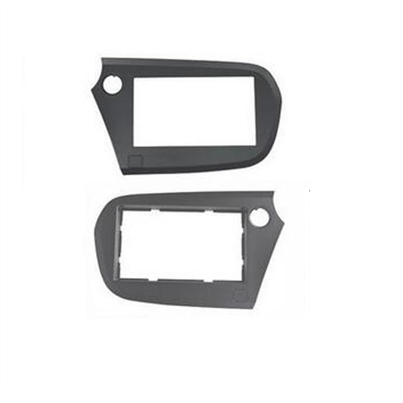 JUNPIY DOPPEL-DIN-Autoradioblende Insight Stereoblende Armaturenbrett CD-Verkleidung Installationskit Stereo-Panel-Rahmen von JUNPIY