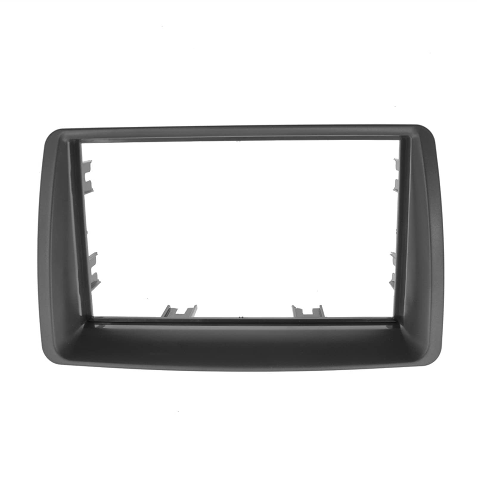 JUNPIY Doppel-DIN-Faszien-Radio-Stereo-Panel-Armaturenbrett-Einbau-Verkleidungssatz, Rahmenplatte, Blende, for FIAT, Panda 2003–2012 Blende für Radioblende(178x102mm) von JUNPIY