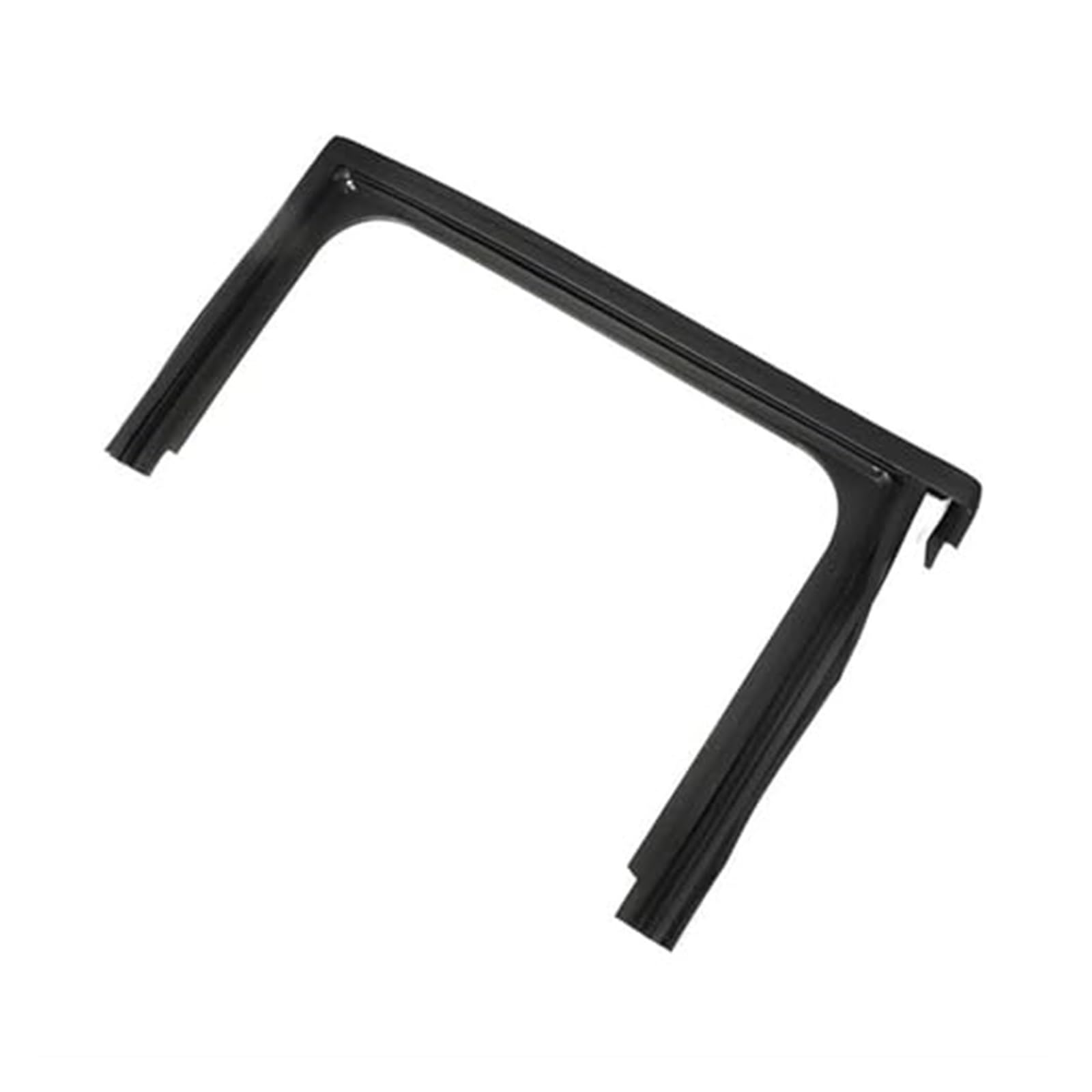 JUNPIY Fenstertürdichtungen, for Peugeot, 2008, Autofenster, oberer Gummistreifen, Dichtung, Türglas, Heber, Führungsnut, Schlammmulde, Dichtung Autotürdichtung(Black Rear Right) von JUNPIY