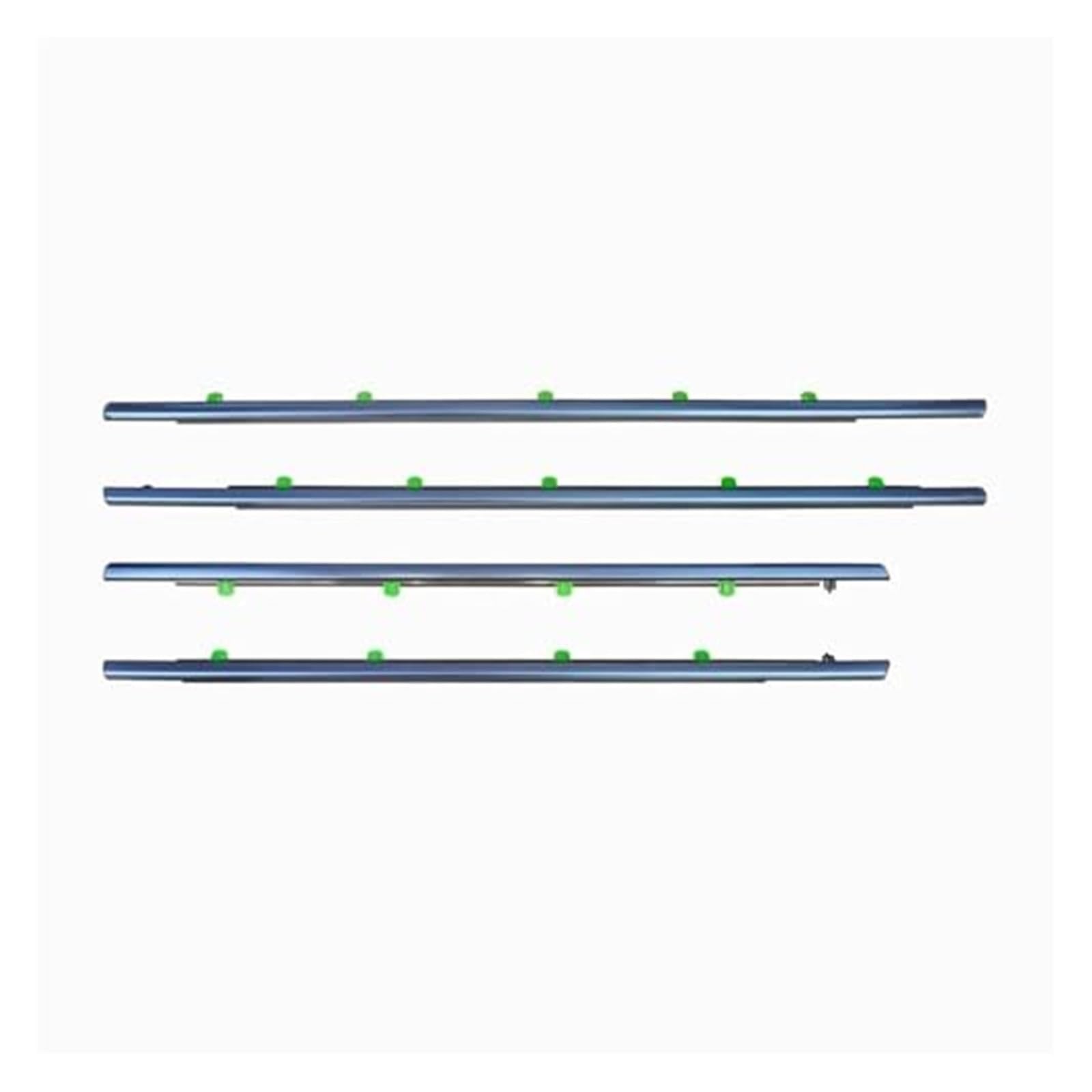 JUNPIY Fenstertürdichtungen 4 Stück 72410-T0G-A01 72450-T0G-A01 72950-T0G-A01 Gummi-Dichtungsdichtung Autofenstertür-Formteilverkleidung for CRV 2007–2011 Autotürdichtung von JUNPIY