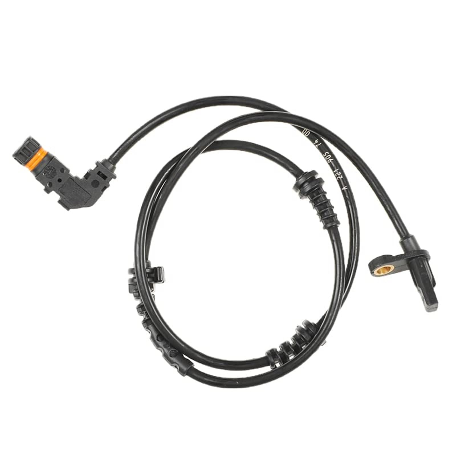 JUNPIY Front Left Right ABS Wheel Speed Sensor, for Mercedes-Benz, S550 S350 CL550 V6 V8 2007-2014 2219057400 2219056100 Autoparts ABS-Sensor Radgeschwindigkeit(Black Front Left) von JUNPIY