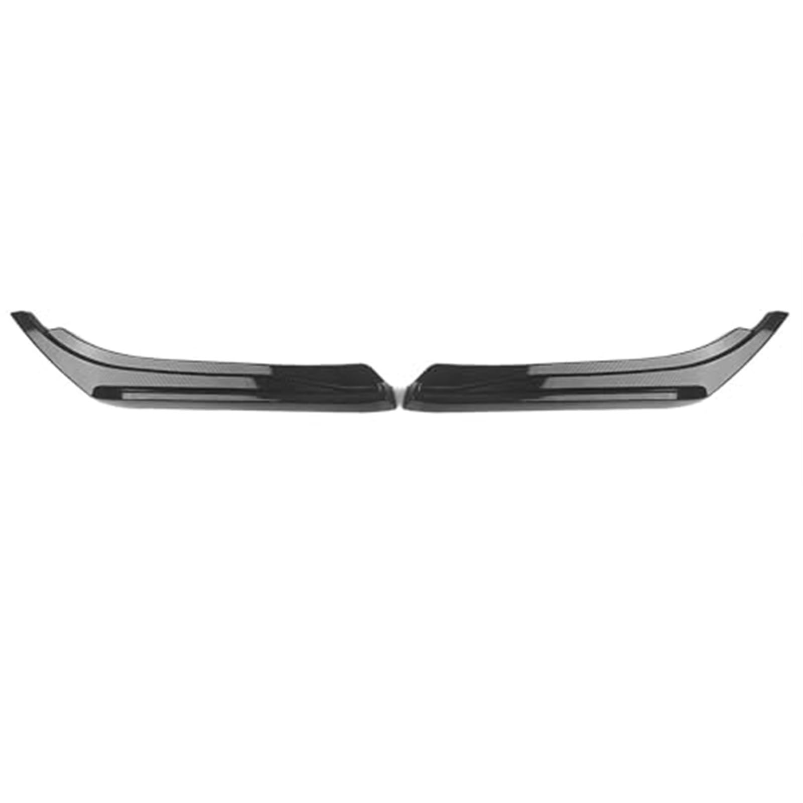 JUNPIY Heckspoiler, Heckstoßstangen-Seitensplitterabdeckung, Carbonfaser-Optik/Hochglanz, Kofferraumspoiler-Schutzplatte, for Infiniti, for Q50 2014-2023 Auto Heckspoiler(Carbon Fiber Look) von JUNPIY